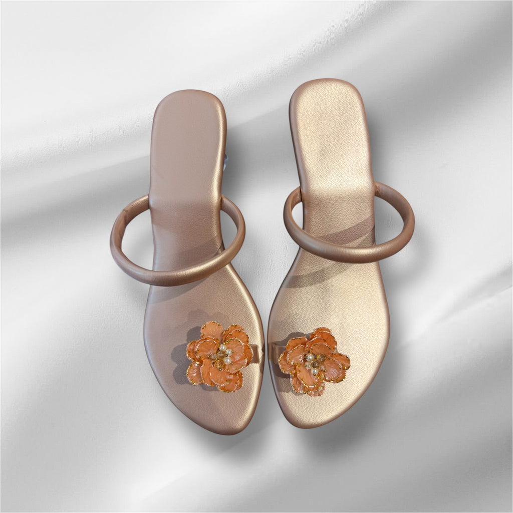 Flower Kitten Heels