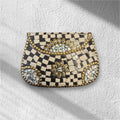 Black N White Clutch