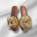 Gold Twisted Flats