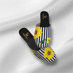Hand embroidered Half shoes