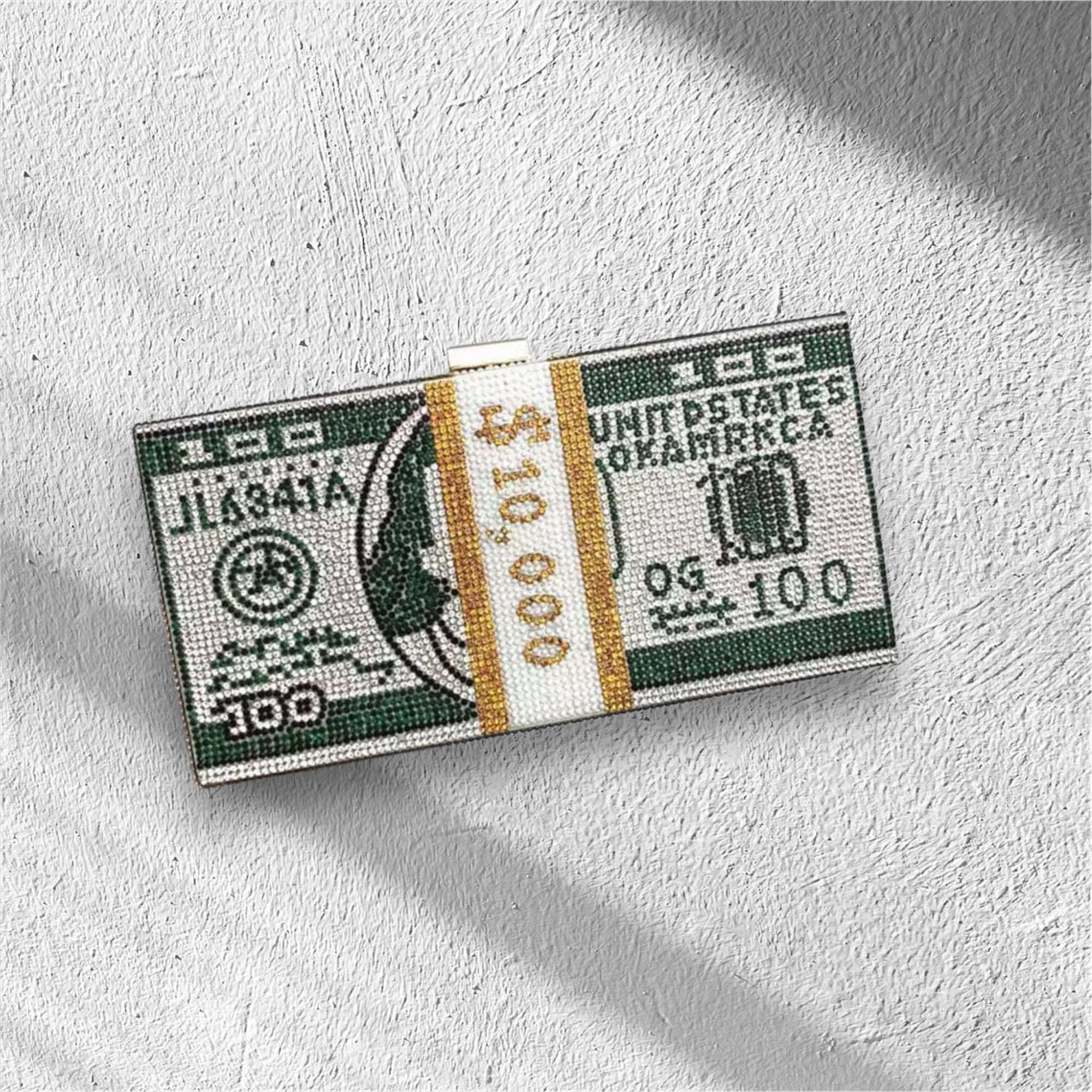 Dollar Clutch (Green)